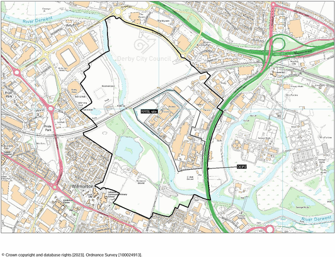 REPPIR DEPZ Map 2023